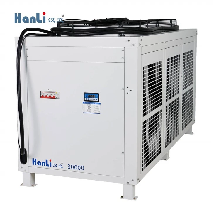 Fiber Laser Cutting Machine Use Hanli Chiller factory